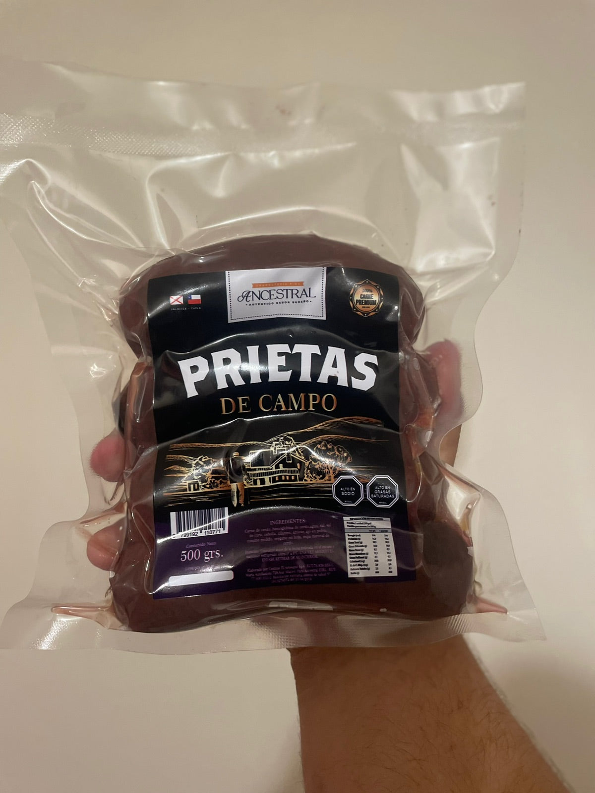 PRIETA ANCESTRAL 500G