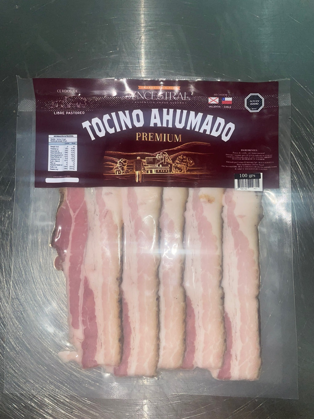 TOCINO NATURAL 100G