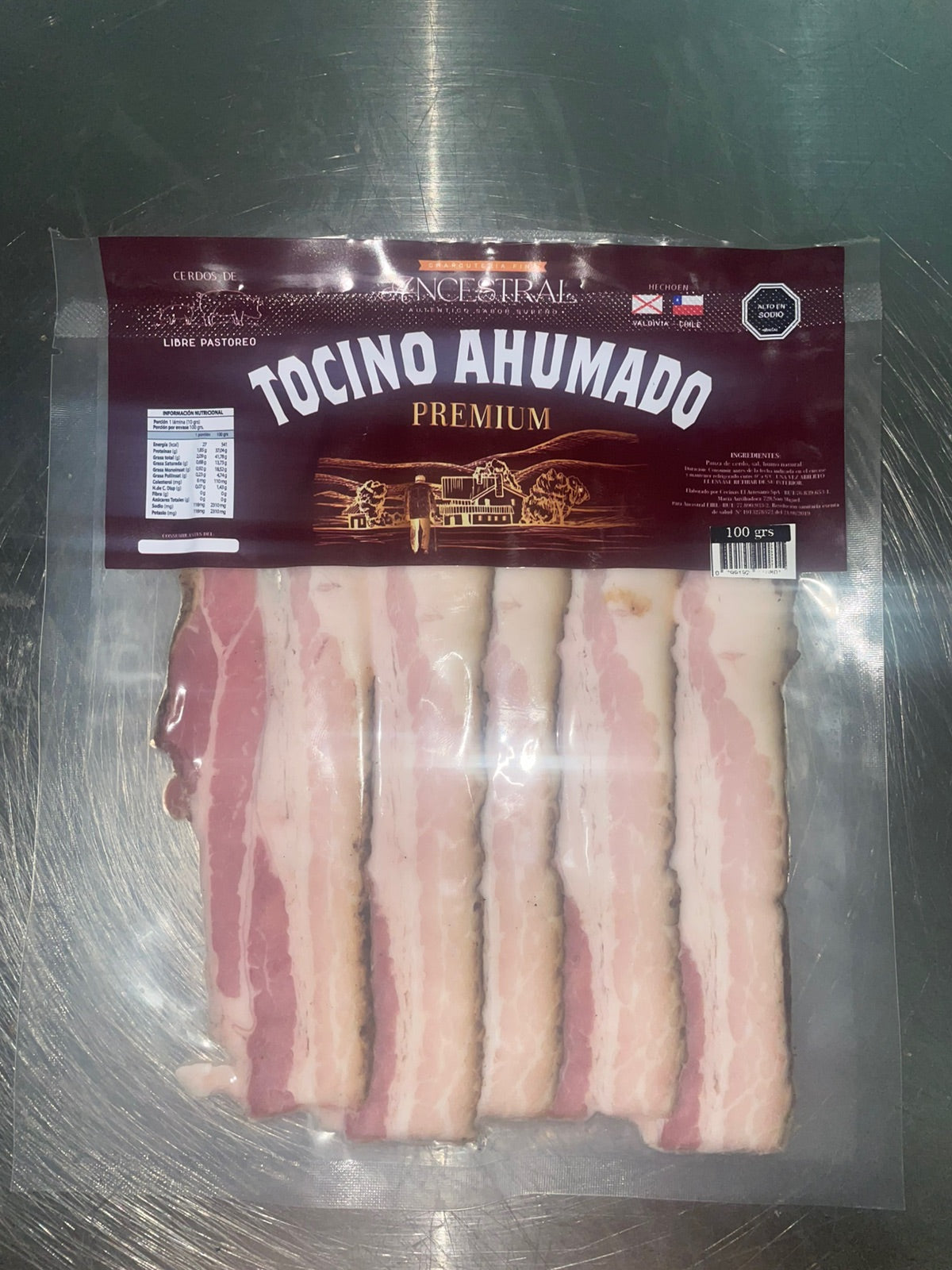 TOCINO NATURAL 100G